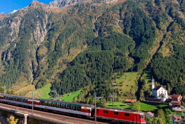 Treinvakantie Zwitserland 17 dagen