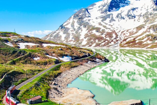 Treinvakantie Zwitserse & Italiaanse Alpen 8 dagen