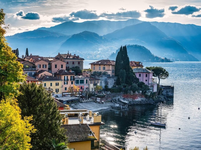 Comomeer treinvakantie italie