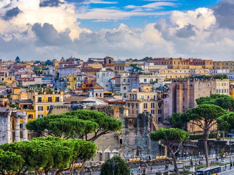 Rome treinvakantie Italie